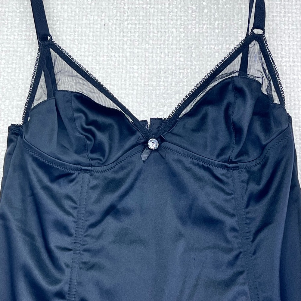 Dolce & Gabbana Black Corset Top, Adjustable Strap Cami, Lingerie, Italian - Picture 3 of 10